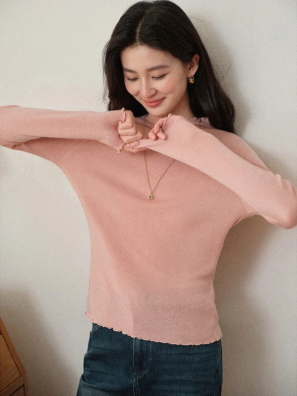 Lightweight Long Sve Knitted Sweater Women's Early Autumn New Sle South Deer in Book Ele Pink Colorable Casual Wear
Lightweight Long Sve Knitted Sweater Women's Early Autumn New Sle South Deer in Book Ele Pink Colorable Casual Wear