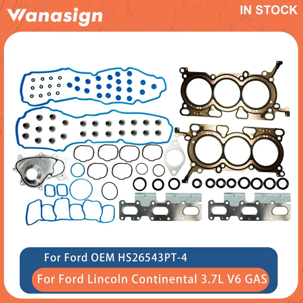 Комплект прокладок полной головки двигателя подходит для Ford F-150 Edge Lincoln Continental V363 MKT MKS 99M 3.7L V6 GAS 11-19 HS26543PT-4
Комплект прокладок полной головки двигателя подходит для Ford F-150 Edge Lincoln Continental V363 MKT MKS 99M 3.7L V6 GAS 11-19 HS26543PT-4