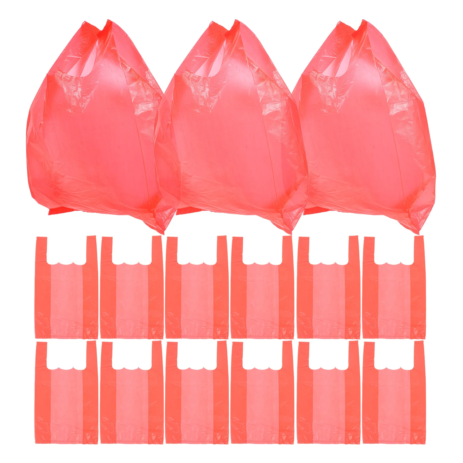 50pcs Vest Shopping Kitchen Garbage Small Plastic Thickened Trash Kitchen Trash Bags Grocery Bags Household Use
50pcs Vest Shopping Kitchen Garbage Small Plastic Thickened Trash Kitchen Trash Bags Grocery Bags Household Use