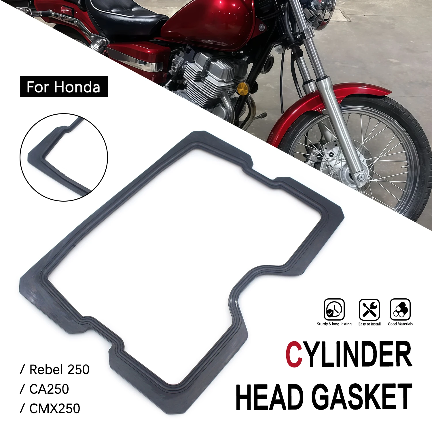 Head Gasket Engine Cylinder Head Valve Cover Gasket Seal For Honda Rebel CA250 250 CMX250 Motorcycle Accessories
Head Gasket Engine Cylinder Head Valve Cover Gasket Seal For Honda Rebel CA250 250 CMX250 Motorcycle Accessories