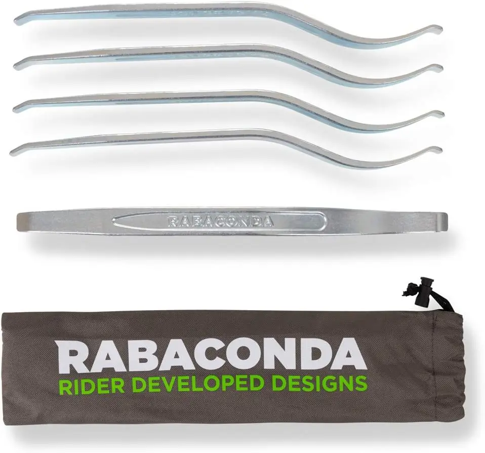 5-Piece Heavy Duty Tire Spoon Set for Motorcycle Tire Changes - Ergonomic Levers with Carrying Bag
5-Piece Heavy Duty Tire Spoon Set for Motorcycle Tire Changes - Ergonomic Levers with Carrying Bag