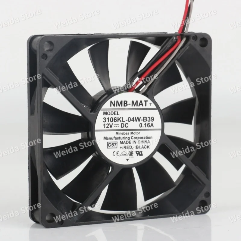 Original NMB DC 12V 0.16A 8015 80X80X15MM 8CM Chassis Dual Ball Bearing Mute 3106KL-04W-B39-C57 Cooling Fan
Original NMB DC 12V 0.16A 8015 80X80X15MM 8CM Chassis Dual Ball Bearing Mute 3106KL-04W-B39-C57 Cooling Fan