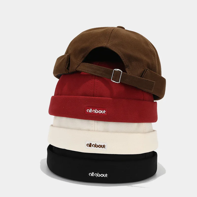 Solid Color Brimless Skullies Cap Beanie Hat Hip Hop Hats Portable Street Men's Vintage Summer Hats Adjustable Sailor Hat Unisex
Solid Color Brimless Skullies Cap Beanie Hat Hip Hop Hats Portable Street Men's Vintage Summer Hats Adjustable Sailor Hat Unisex