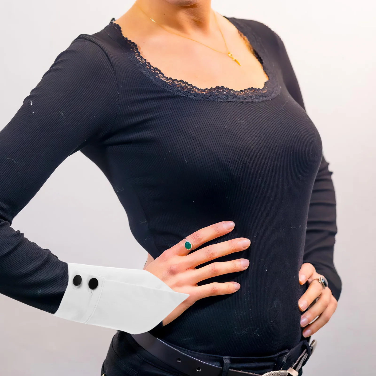 1 Pair Small Style Fake Sleeves White Detachable Cuff For Women Wrist Cuffs Accessory Removable Sleeve Cuffs For Shirts
1 Pair Small Style Fake Sleeves White Detachable Cuff For Women Wrist Cuffs Accessory Removable Sleeve Cuffs For Shirts