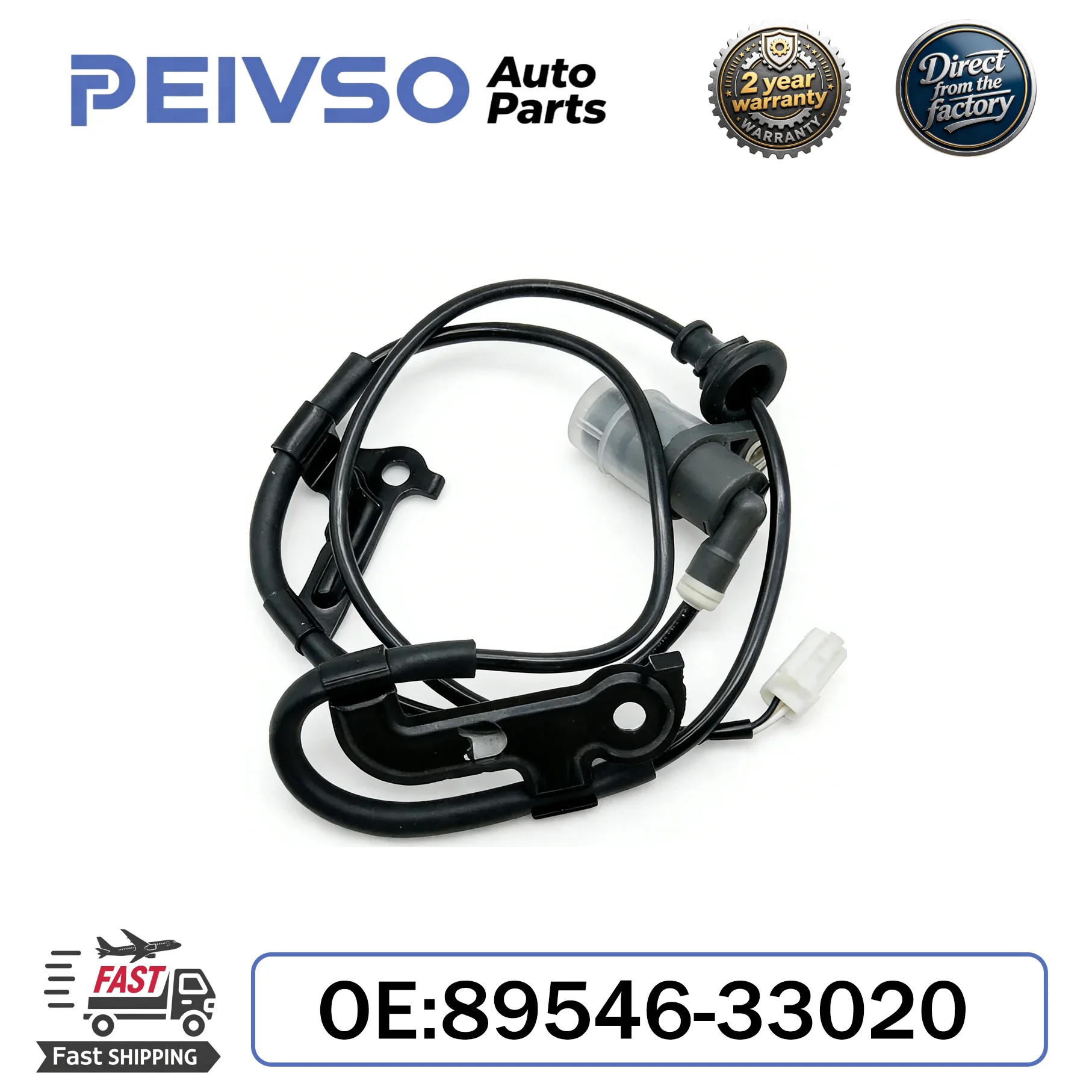 PEIVSO 89546-33020 8954633020 High Quality New Rear Left ABS Wheel Speed Sensor For Toyota Camry Solara Avalon Lexus ES300
PEIVSO 89546-33020 8954633020 High Quality New Rear Left ABS Wheel Speed Sensor For Toyota Camry Solara Avalon Lexus ES300