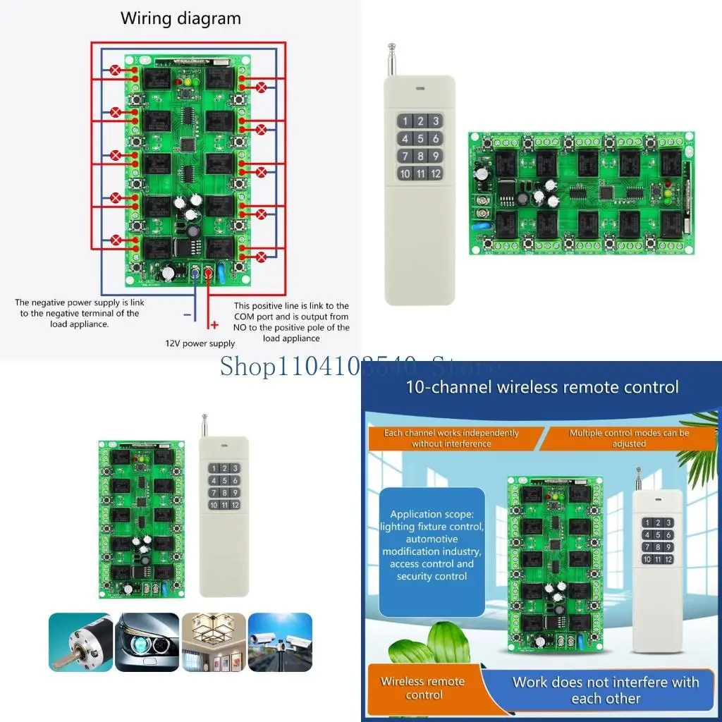 02DC Практические 10 каналов интеллектуальных удаленных переключателей для доступа и системы безопасности
02DC Практические 10 каналов интеллектуальных удаленных переключателей для доступа и системы безопасности