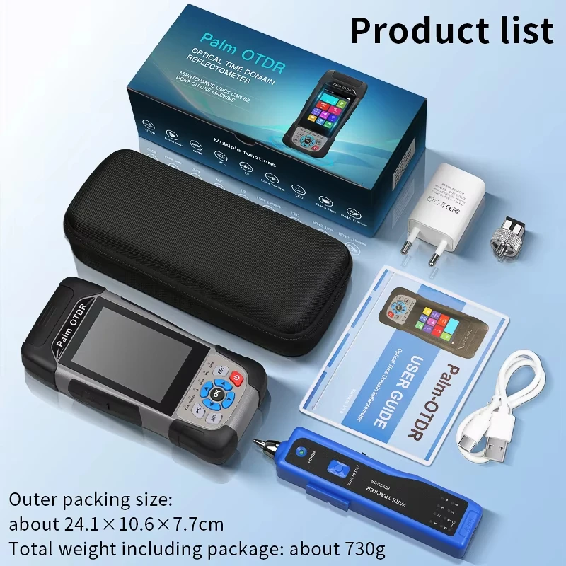 KP600 Рефлектометр OTDR 90 км 1310 нм 1550 нм 1610 нм 1625 нм (опция) с сенсорным экраном Карта событий Тестер OPM VFL RJ45 22/24 дБ
KP600 Рефлектометр OTDR 90 км 1310 нм 1550 нм 1610 нм 1625 нм (опция) с сенсорным экраном Карта событий Тестер OPM VFL RJ45 22/24 дБ