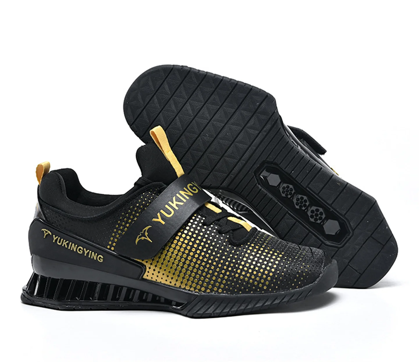 Men's Squat & Weightlifting Shoes: Hard Sole Support For Indoor Fitness, Powerlifting, Deadlifts, Barbell Training
Men's Squat & Weightlifting Shoes: Hard Sole Support For Indoor Fitness, Powerlifting, Deadlifts, Barbell Training