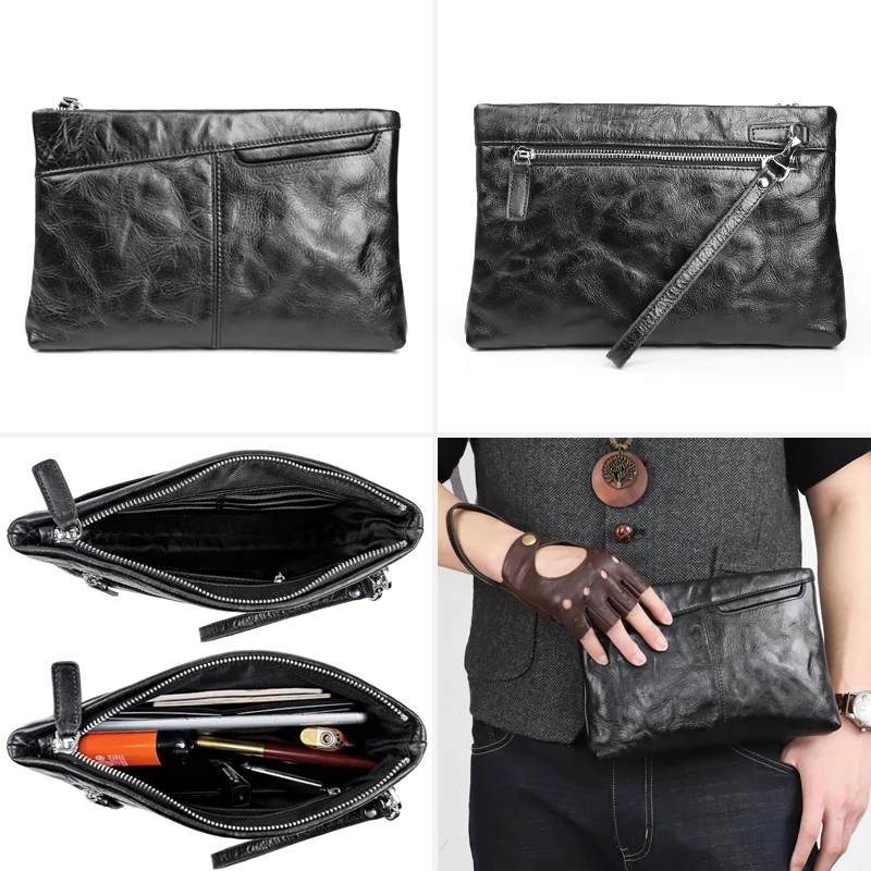 Daily Clutch Bag Men Long Hand Bag Genuine Leather Male Envelope Bag Wallet Cowhide Cattlehide Clutches Pack
Daily Clutch Bag Men Long Hand Bag Genuine Leather Male Envelope Bag Wallet Cowhide Cattlehide Clutches Pack