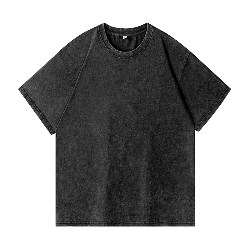 Men's American Retro Streetwear T-Shirt - Oversized Vintage Washed Cotton Tee, Heavyweight Short Sleeve Summer Casual Style T15
Men's American Retro Streetwear T-Shirt - Oversized Vintage Washed Cotton Tee, Heavyweight Short Sleeve Summer Casual Style T15