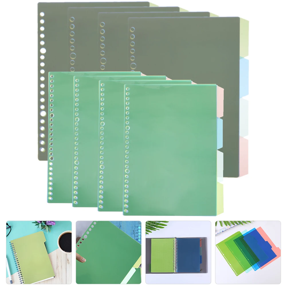 8 set 8 Sets Colored Binder Dividers Pluggable Index Tabs Detachable Notepad Divider Aesthetic Page Markers Notebook Supplies
8 set 8 Sets Colored Binder Dividers Pluggable Index Tabs Detachable Notepad Divider Aesthetic Page Markers Notebook Supplies