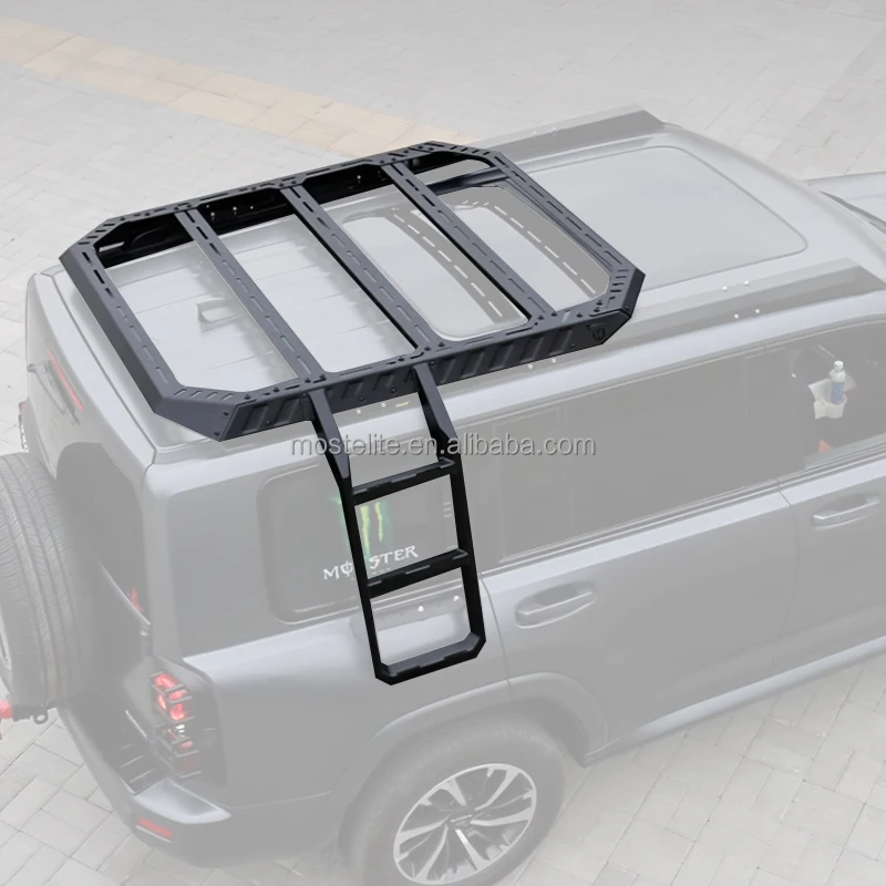 STLF High Quality Car Exterior Modification Accessories Steel Side Ladder Removable Luggage Roof Rack for Haval H9 2025 Accessor
STLF High Quality Car Exterior Modification Accessories Steel Side Ladder Removable Luggage Roof Rack for Haval H9 2025 Accessor