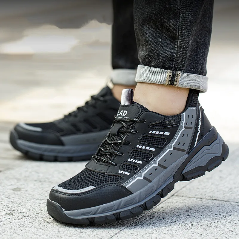 men casual breathable plastic toe caps working safety shoes summer tooling security boots outdoors worker footwear foot protect
men casual breathable plastic toe caps working safety shoes summer tooling security boots outdoors worker footwear foot protect