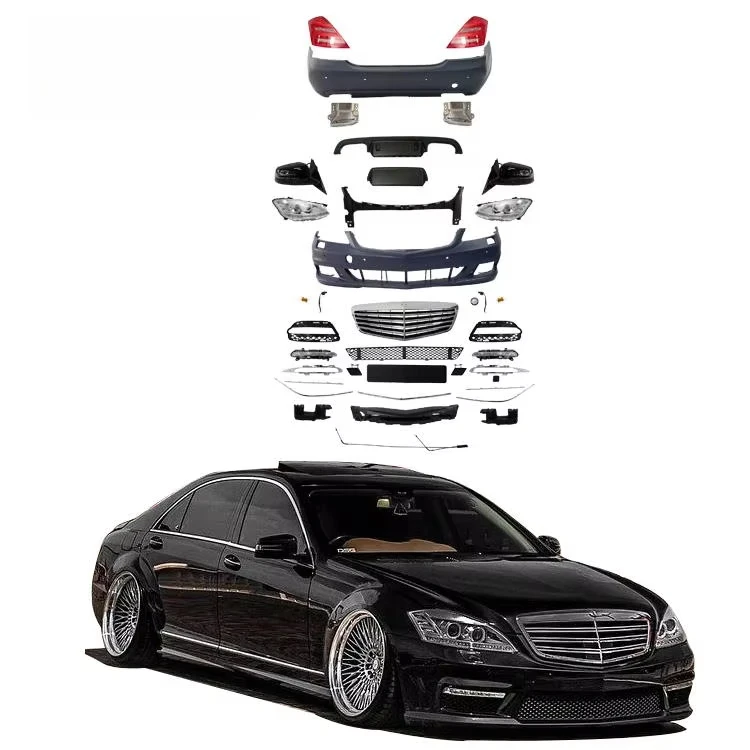 Exterior Tuning W221 S65 Converted Kit for Mercedes S W221 2005-2013 Automotive Facelifts S65 AMG Auto Parts Body Accessories
Exterior Tuning W221 S65 Converted Kit for Mercedes S W221 2005-2013 Automotive Facelifts S65 AMG Auto Parts Body Accessories