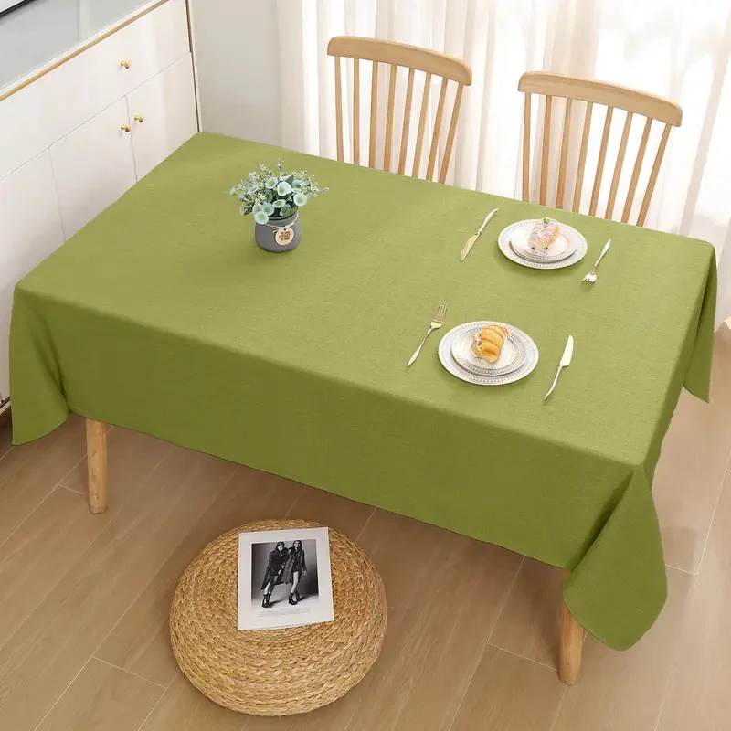 Olanly Washable Rectangle And Round Table Cloth For Home Solid Color Tablecloth For Banquet Party Unpatterned Linen Tablecloth
Olanly Washable Rectangle And Round Table Cloth For Home Solid Color Tablecloth For Banquet Party Unpatterned Linen Tablecloth