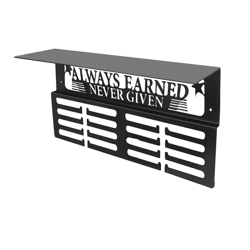 Medal Hanger Display,Trophy Holder,15.8 X 7Inch Medal Holder And Trophy Display Hanger Rack Frame Wall Mount-AT30
Medal Hanger Display,Trophy Holder,15.8 X 7Inch Medal Holder And Trophy Display Hanger Rack Frame Wall Mount-AT30