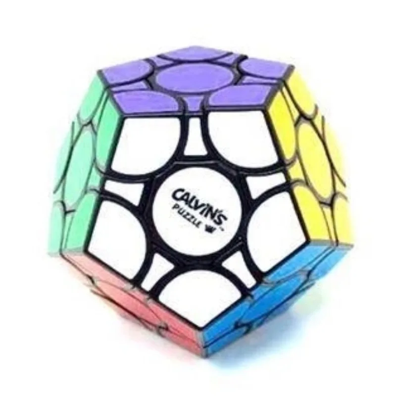 Calvin's Puzzle Cube Evgeniy Curvy Megaminx Blue Body Traditional Black and White The Curvy Megaminx Has 3 Editions Magic Cube
Calvin's Puzzle Cube Evgeniy Curvy Megaminx Blue Body Traditional Black and White The Curvy Megaminx Has 3 Editions Magic Cube