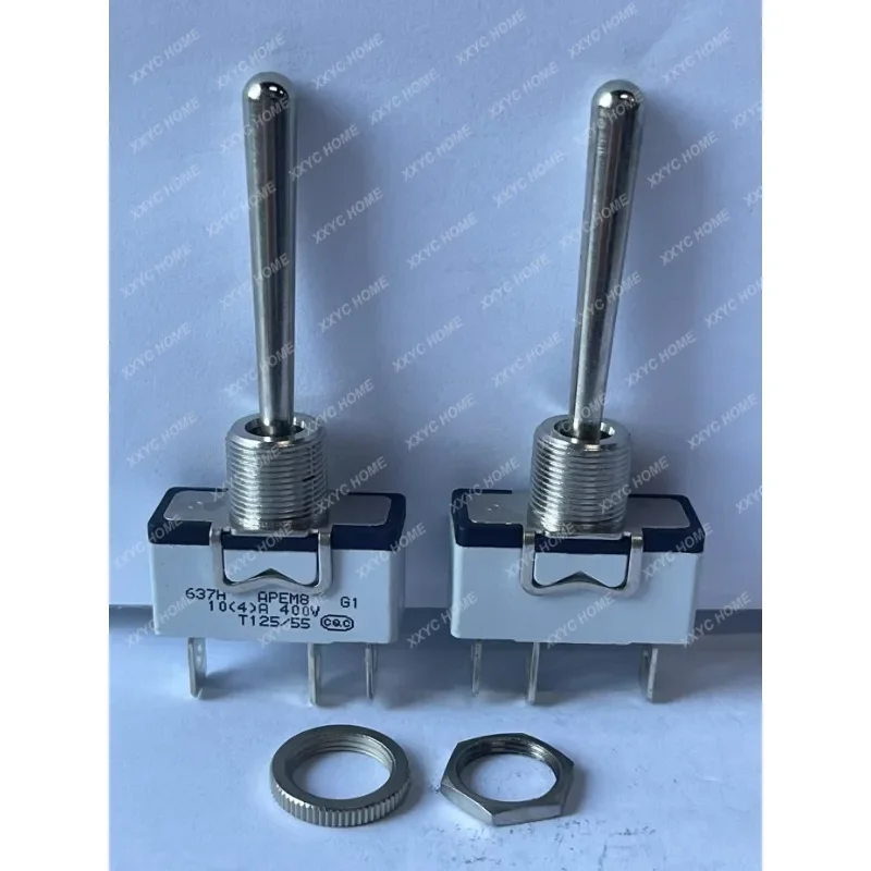 1pcs 637H-5 APEM three-foot, three-position bilateral reset rocker switch 637H/2-5 rocker switch with extended rocker
1pcs 637H-5 APEM three-foot, three-position bilateral reset rocker switch 637H/2-5 rocker switch with extended rocker