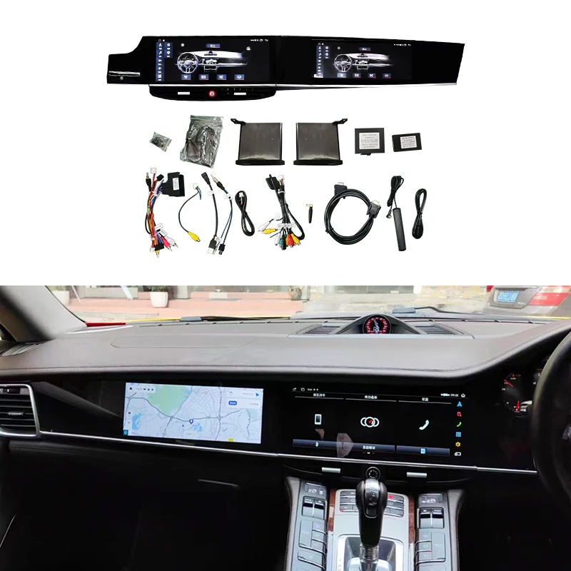 For PAG Panamera 2009-2016 Upgraded Central Control Large Screen 970 Co pilot Screen Control Navigation Multimedia Playback
For PAG Panamera 2009-2016 Upgraded Central Control Large Screen 970 Co pilot Screen Control Navigation Multimedia Playback