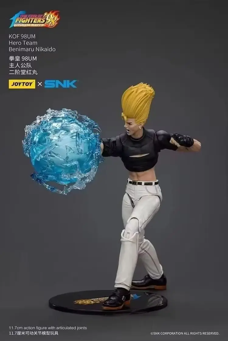 JOYTOY Hero Team SNK KOF 98UM Benimaru Nikaido Action Figures Doll Decoration Gift Collection Model Original
JOYTOY Hero Team SNK KOF 98UM Benimaru Nikaido Action Figures Doll Decoration Gift Collection Model Original