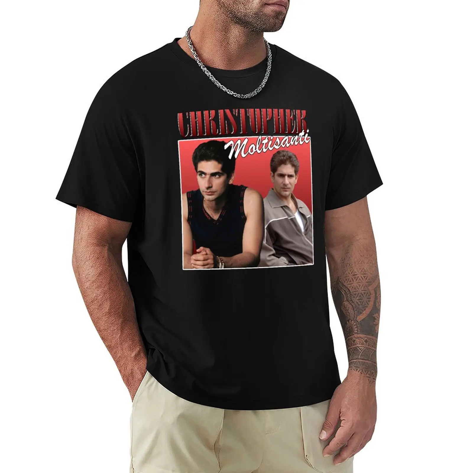 Christopher Moltisanti Retro Design Sopranos T-Shirt fashion shirts funny meme t-shirts essential t shirt Men's clothing
Christopher Moltisanti Retro Design Sopranos T-Shirt fashion shirts funny meme t-shirts essential t shirt Men's clothing
