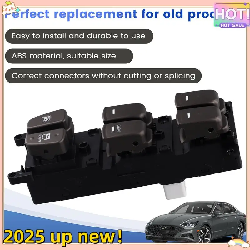 Superior-Window Main Switch Glass Lifter Button Power Window Switch Window Glass Switch 935703K600 For Hyundai NF Sonata
Superior-Window Main Switch Glass Lifter Button Power Window Switch Window Glass Switch 935703K600 For Hyundai NF Sonata