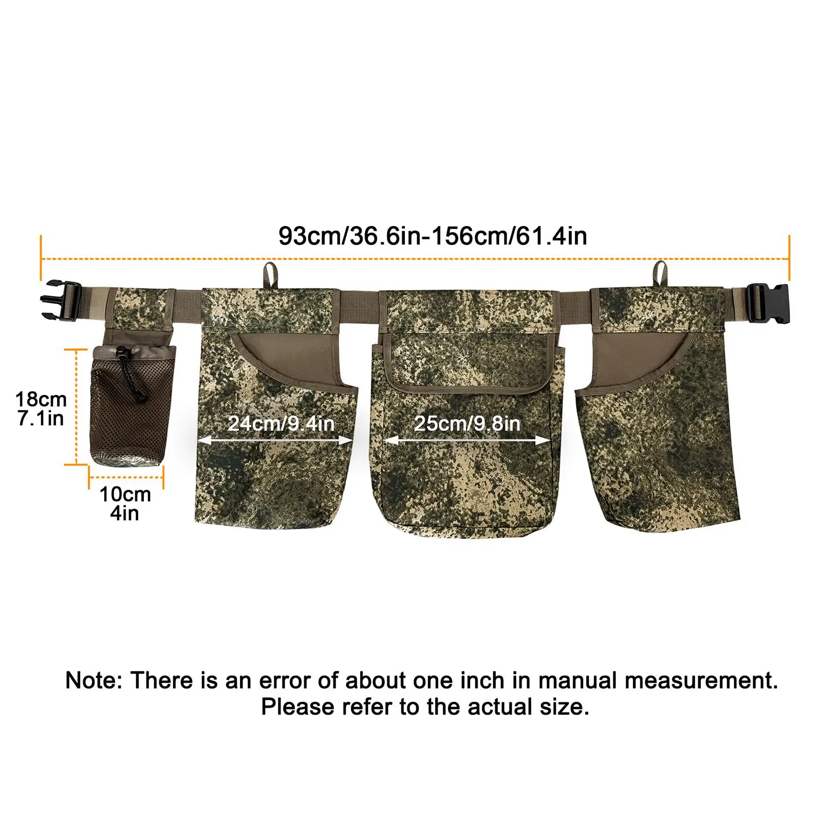 Waist Bag Compact with Pockets Fanny Packs for Outdoor Dog Training Camping
Waist Bag Compact with Pockets Fanny Packs for Outdoor Dog Training Camping