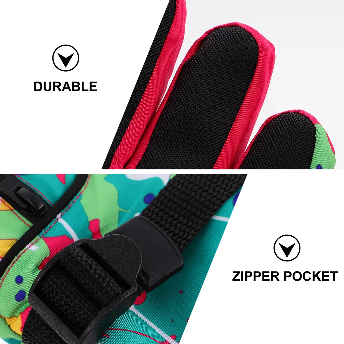 Женские зимние перчатки для катания на лыжах с регулируемой застежкой и карманом на молнии для зимних видов спорта
Женские зимние перчатки для катания на лыжах с регулируемой застежкой и карманом на молнии для зимних видов спорта