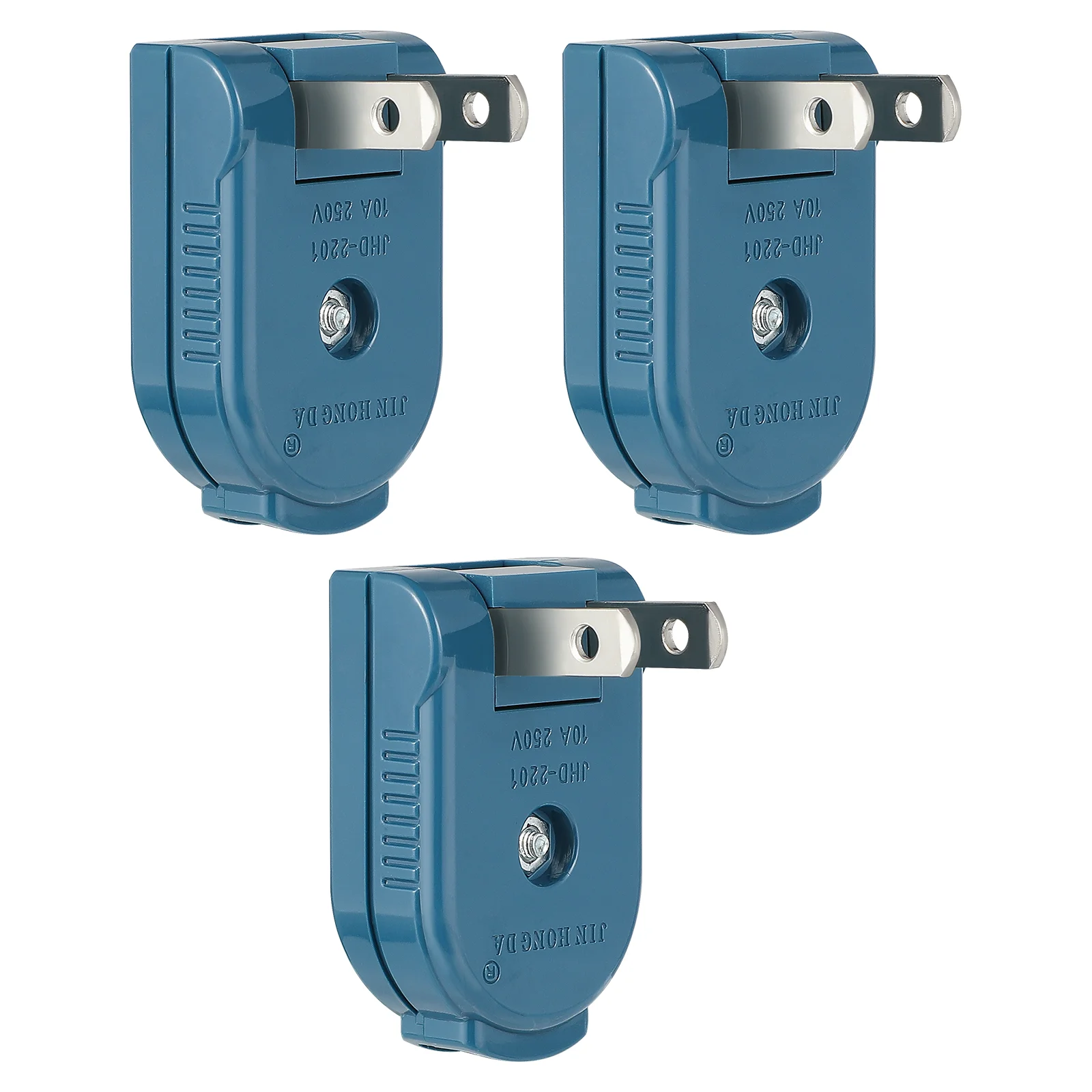 HEALIFTY 3Pcs Male Power Plug Connector 90 Degree Rotatable Plug End Extension Cord Adapter (US Plug)
HEALIFTY 3Pcs Male Power Plug Connector 90 Degree Rotatable Plug End Extension Cord Adapter (US Plug)