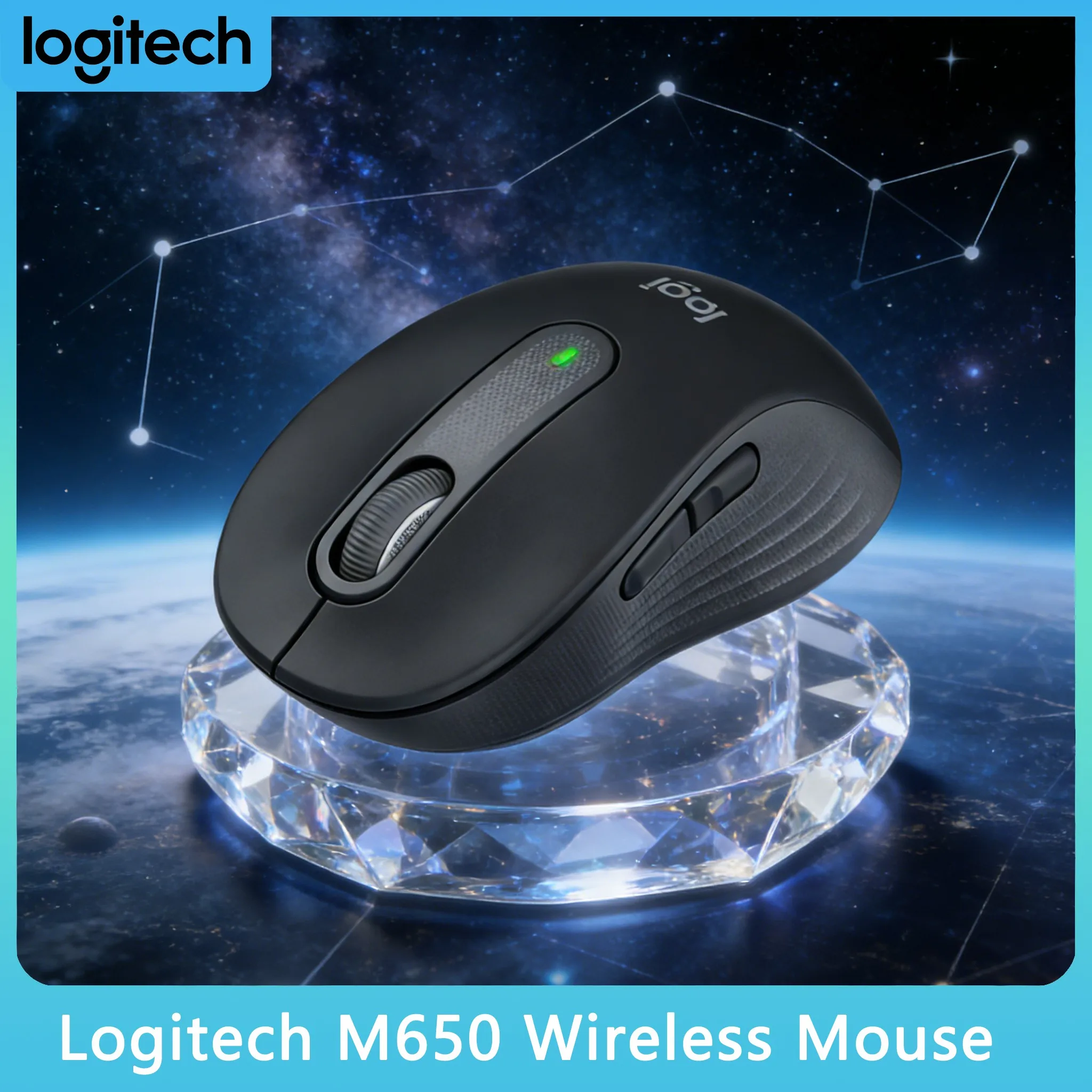 Logitech M650/M650L Dual-Mode Mouse, Silent Portable