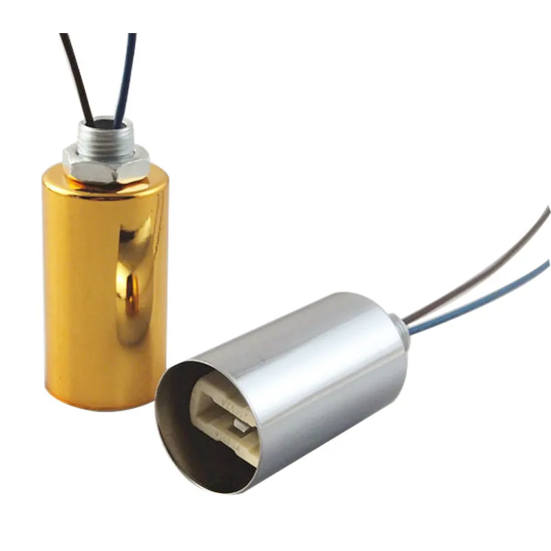 2 шт., термостойкая керамика G9 с проволочным патроном 30 см G9, хромированная/золотая/черная цоколь, светодиодная лампа, аксессуары для самостоятельного изготовления
2 шт., термостойкая керамика G9 с проволочным патроном 30 см G9, хромированная/золотая/черная цоколь, светодиодная лампа, аксессуары для самостоятельного изготовления