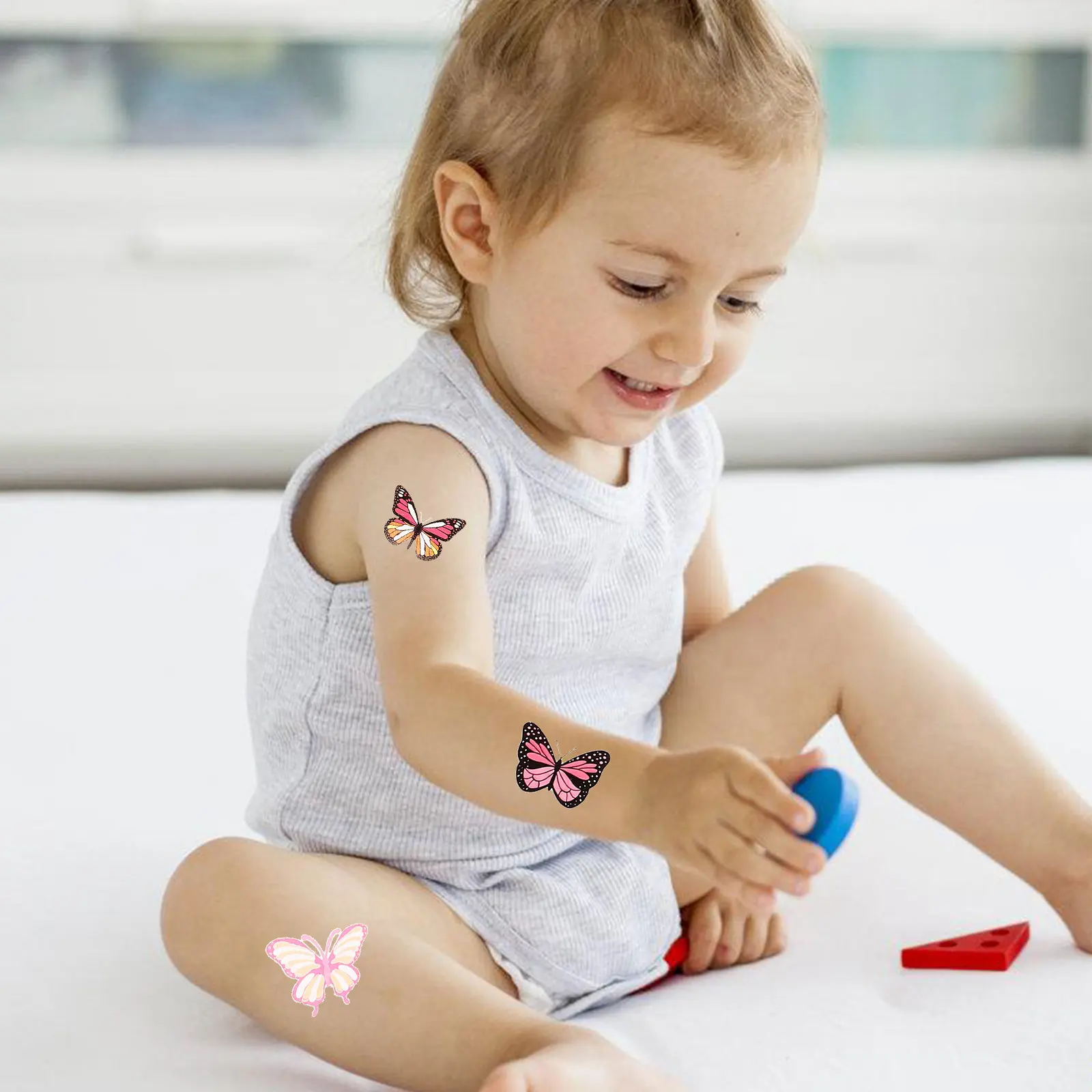 10 Sheets Cartoon Butterfly Temporary Tattoos Cute Stickers for Kids Body Makeup Waterproof Fashion Creative Patterns Easy
10 Sheets Cartoon Butterfly Temporary Tattoos Cute Stickers for Kids Body Makeup Waterproof Fashion Creative Patterns Easy