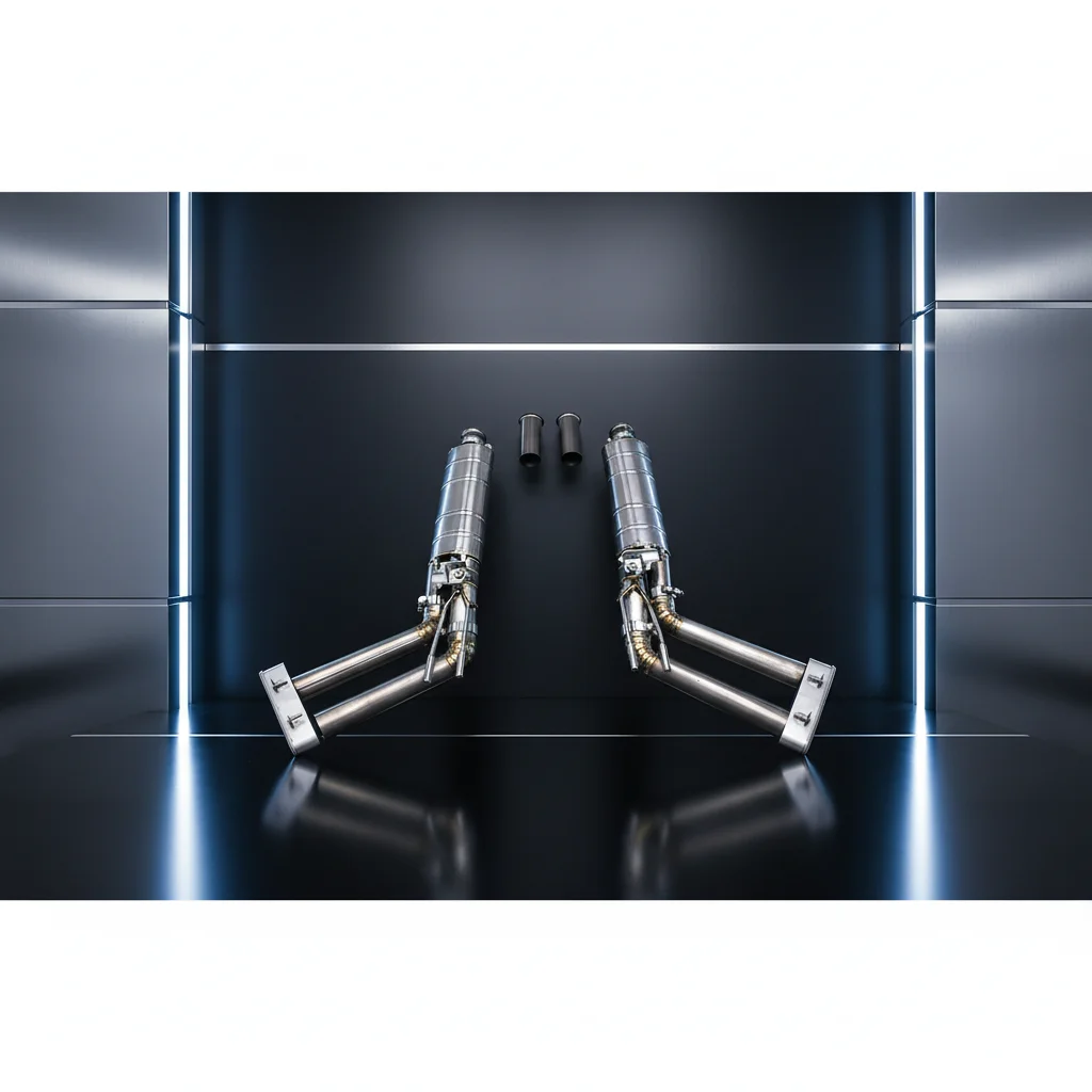 Custom OEM Titanium Pipes Rear Muffler For Mercedes-Benz G63 AMG W464 4.0T 2019-2023 Performance Car OEM Valve Exhaust System
Custom OEM Titanium Pipes Rear Muffler For Mercedes-Benz G63 AMG W464 4.0T 2019-2023 Performance Car OEM Valve Exhaust System