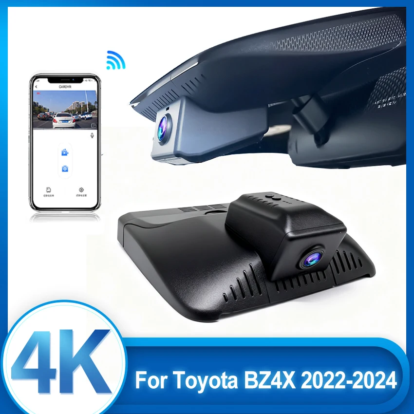 For Toyota BZ4X 2022-2024 Front and Rear 4K Dash Cam For Car Camera Recorder Dashcam WIFI Car Dvr Recording Devices Accessories
For Toyota BZ4X 2022-2024 Front and Rear 4K Dash Cam For Car Camera Recorder Dashcam WIFI Car Dvr Recording Devices Accessories