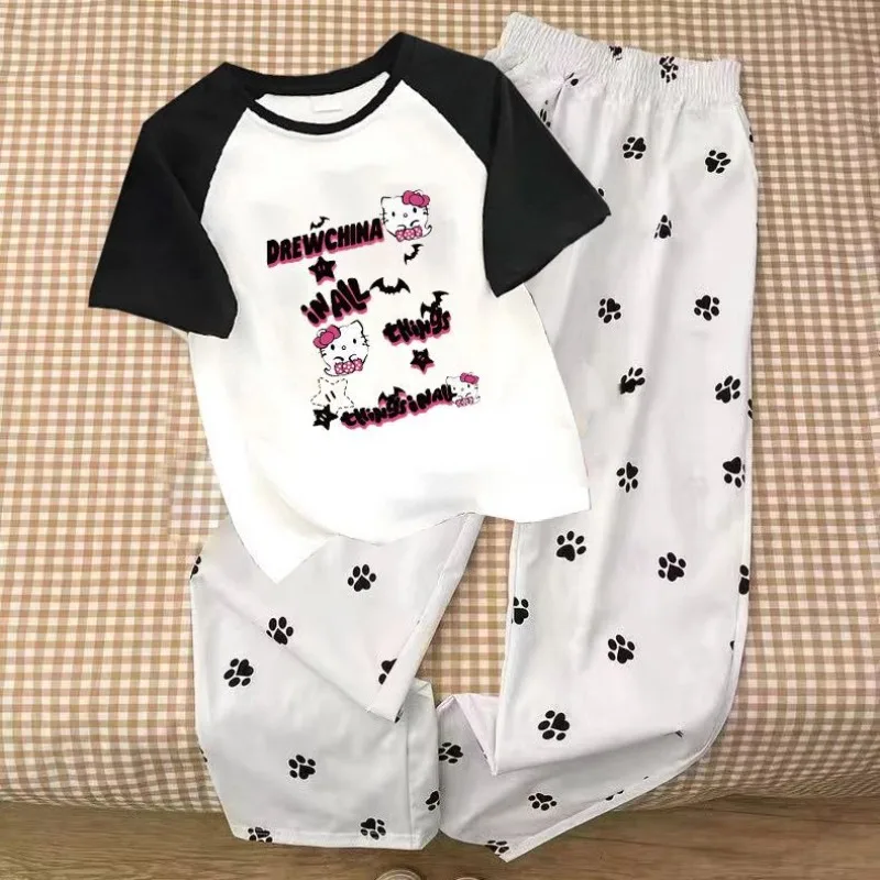 Girly Heart Kawaii Sanrio Anime Ins Short Sleeved Shirt Pants Top Cute Kt Cat Casual Hoodie Baby Clothes Lovely Gifts for Girls
Girly Heart Kawaii Sanrio Anime Ins Short Sleeved Shirt Pants Top Cute Kt Cat Casual Hoodie Baby Clothes Lovely Gifts for Girls