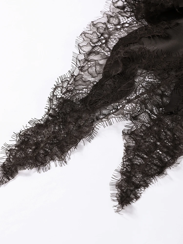 Lace Hem Women's Dress Hollow Waist Solid Dresses Female Sexy Opening Design O-Neck Elegant Party Dresses Spring Dresses Ladies
Lace Hem Women's Dress Hollow Waist Solid Dresses Female Sexy Opening Design O-Neck Elegant Party Dresses Spring Dresses Ladies