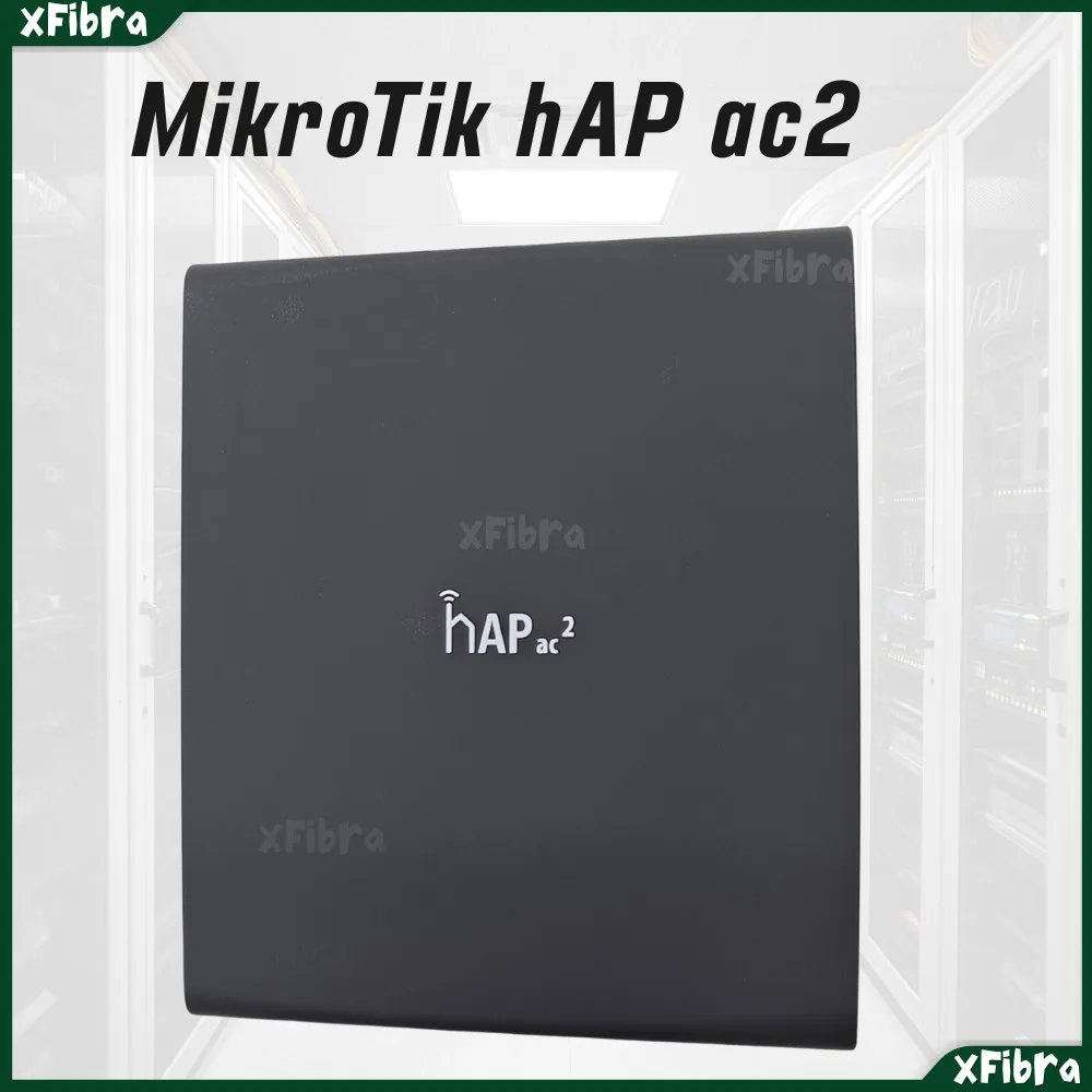 NEW MikroTik hAP ac2 Dual-Band 2.4GHz & 5GHz Wi-Fi Router with 5 Gigabit Ethernet Ports RBD52G-5HacD2HnD-TC
NEW MikroTik hAP ac2 Dual-Band 2.4GHz & 5GHz Wi-Fi Router with 5 Gigabit Ethernet Ports RBD52G-5HacD2HnD-TC