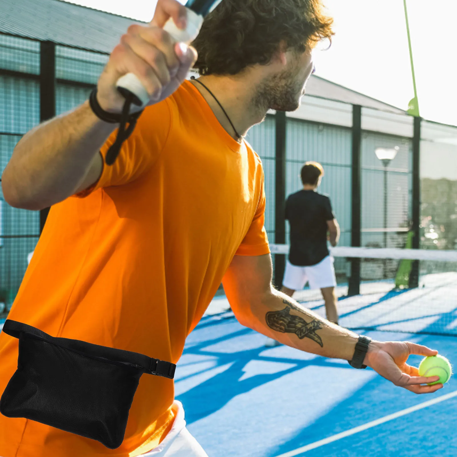 Tennis Ball Mesh Bag Lightweight Portable Storage For Golf Table Tennis Baseball Badminton Pick Pouch Waist Strap Durable
Tennis Ball Mesh Bag Lightweight Portable Storage For Golf Table Tennis Baseball Badminton Pick Pouch Waist Strap Durable