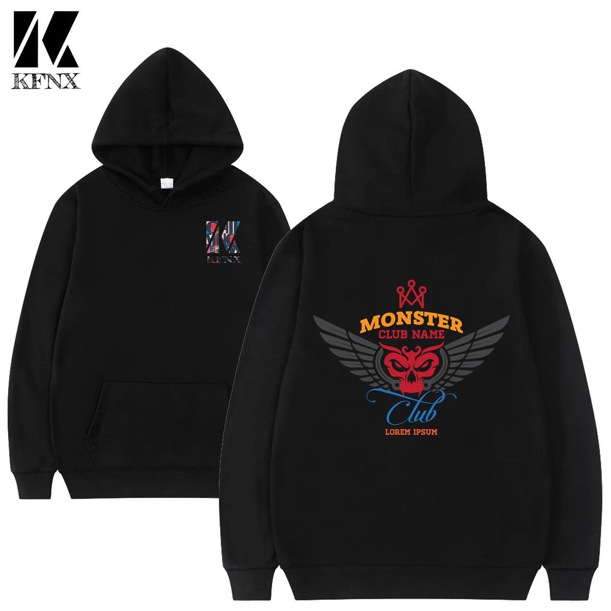 Men sports hoodie fashion letter print pattern sweatshirt loose casual Harajuku hooded pullover sportswear KFXN new autumn style
Men sports hoodie fashion letter print pattern sweatshirt loose casual Harajuku hooded pullover sportswear KFXN new autumn style