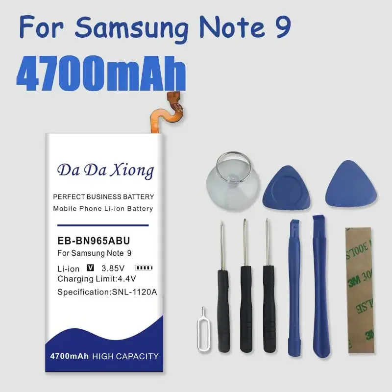 DaDaXiong, новинка, 4700 мАч, фотоаккумулятор для Samsung Galaxy Note9, Note 9, N960U, фотосессия см-N965F
DaDaXiong, новинка, 4700 мАч, фотоаккумулятор для Samsung Galaxy Note9, Note 9, N960U, фотосессия см-N965F