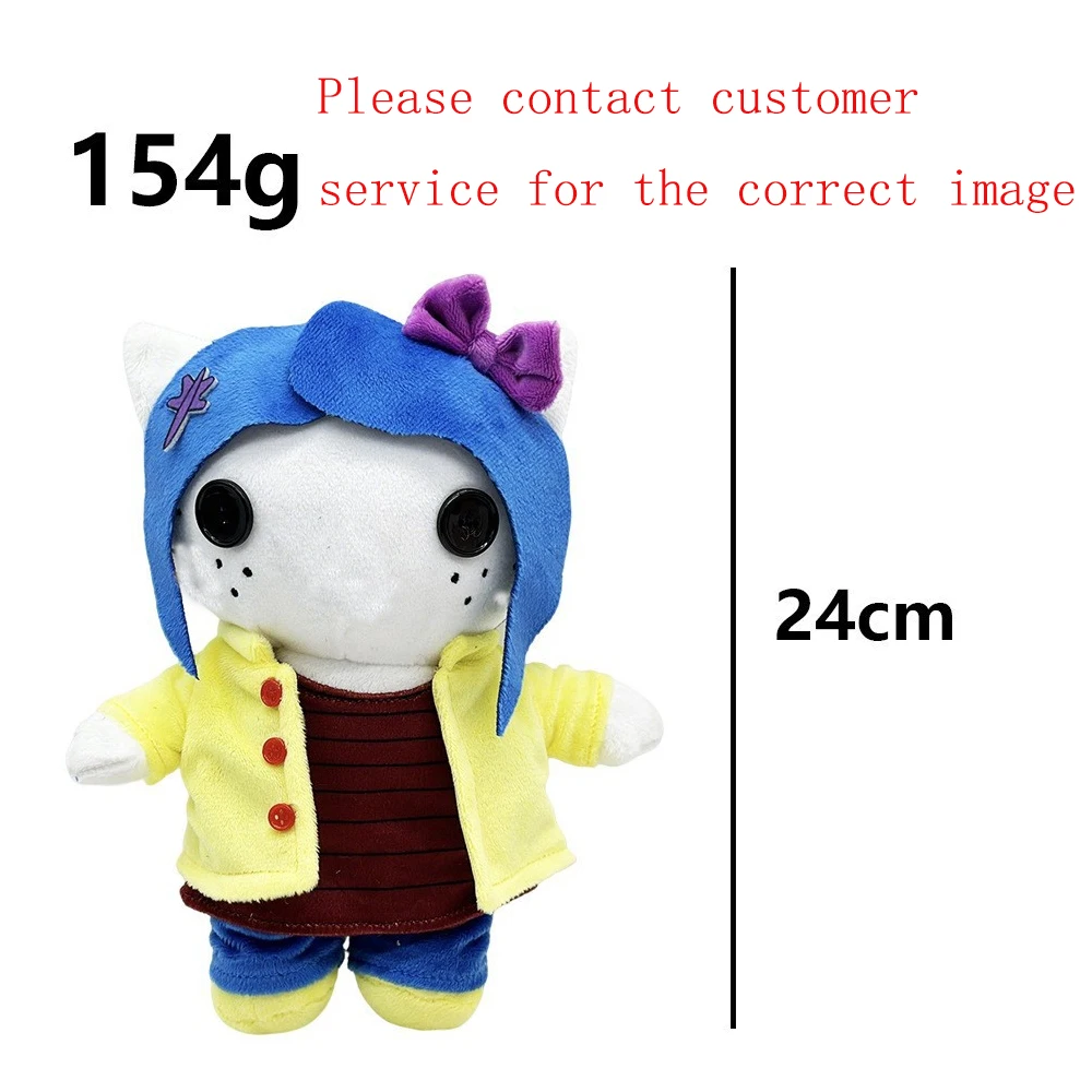 Cute Coraline Figure Plush Toy Doll With Blue Hair Yellow Clothes Stuffed Soft Plush Toys Rap Singer Fans Collect Gifts
Cute Coraline Figure Plush Toy Doll With Blue Hair Yellow Clothes Stuffed Soft Plush Toys Rap Singer Fans Collect Gifts