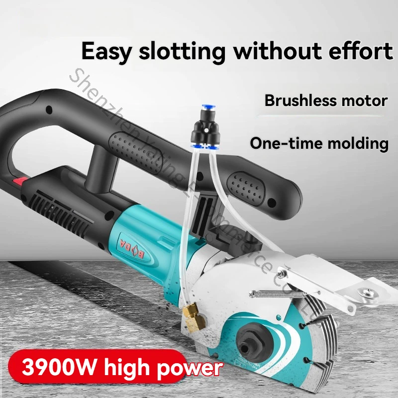 Brushless Slotting Machine, Water and Electricity Installation, Wall Trunking, High-power Trunking Cutting Machine
Brushless Slotting Machine, Water and Electricity Installation, Wall Trunking, High-power Trunking Cutting Machine