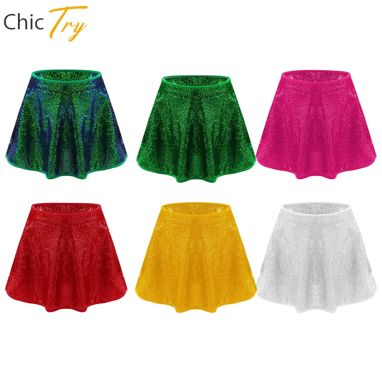 Kids Girls Figure Ice Skating Modern Dance Costume Sequins Adorned Stretchy Waistband Built-in Briefs Skirt Outfit Street Wear
Kids Girls Figure Ice Skating Modern Dance Costume Sequins Adorned Stretchy Waistband Built-in Briefs Skirt Outfit Street Wear