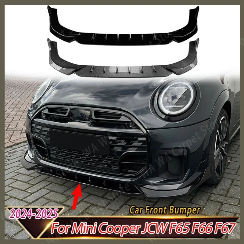 Передний сплиттер-диффузор для бампера Mini Cooper JCW F65 F66 F67 2024-2025: Аксессуары для тюнинга кузова автомобиля
Передний сплиттер-диффузор для бампера Mini Cooper JCW F65 F66 F67 2024-2025: Аксессуары для тюнинга кузова автомобиля