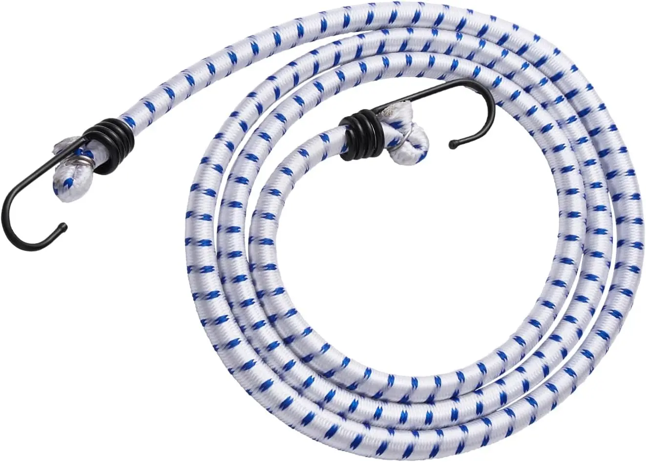 6 Piece Bungee Cords with Hooks, 72 Inch Heavy Duty Bungee Straps, 12 mm Elastic Bungee Ropes Set for Camping, Tarps, Motorcycle
6 Piece Bungee Cords with Hooks, 72 Inch Heavy Duty Bungee Straps, 12 mm Elastic Bungee Ropes Set for Camping, Tarps, Motorcycle