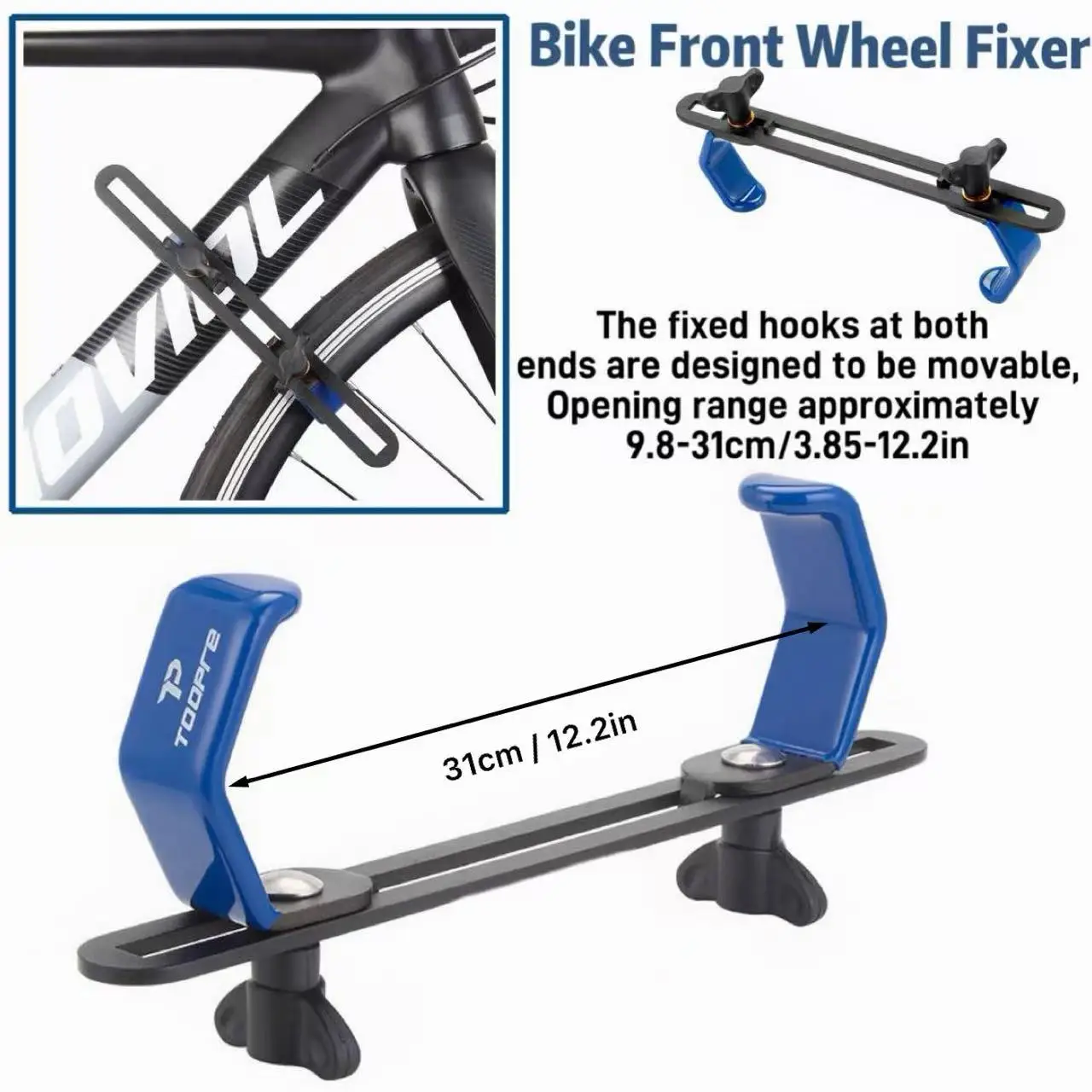 Bicycle Front Wheel Fixer Mountain Bike Road Wheel Set Fixing Frame Handlebar Anti-Swing Tool
Bicycle Front Wheel Fixer Mountain Bike Road Wheel Set Fixing Frame Handlebar Anti-Swing Tool