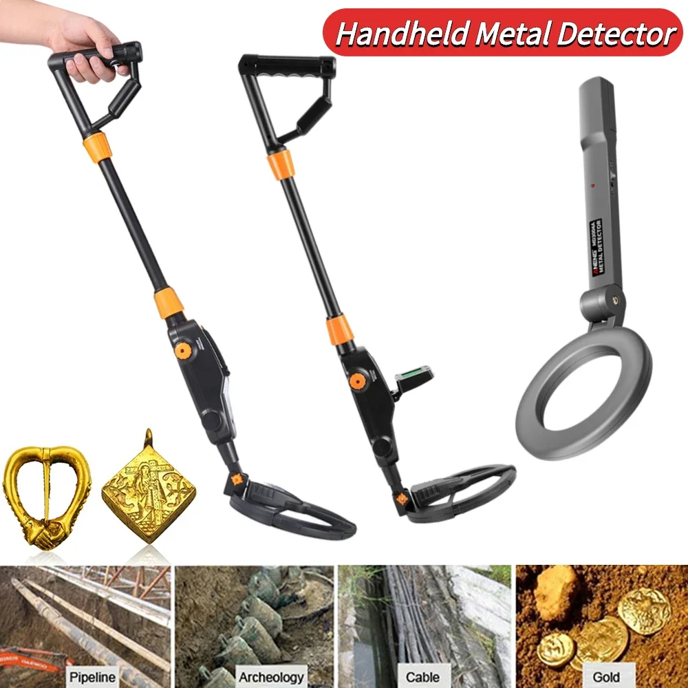 Metal Detector Handheld Underground Professional Searching Finder Gold Detector Treasure Hunter Detecting Metal Seeker Tools