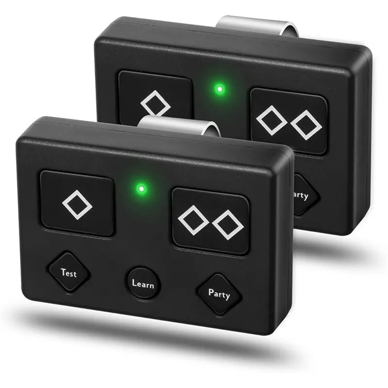 A25P For Model Compatible 2 Pcs For Ghost Gate Opener Remote Automatic Premium 5-Button Transmitter For AX S1, AXP 1, AXR 1