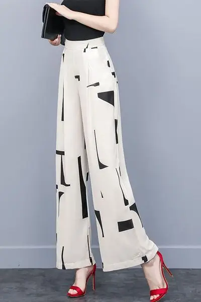 American Ice Silk Leopard Patterned Pants Women New Summer Thin 2025 New High Waist Drape Small Casual Wide Leg Pants C283
American Ice Silk Leopard Patterned Pants Women New Summer Thin 2025 New High Waist Drape Small Casual Wide Leg Pants C283