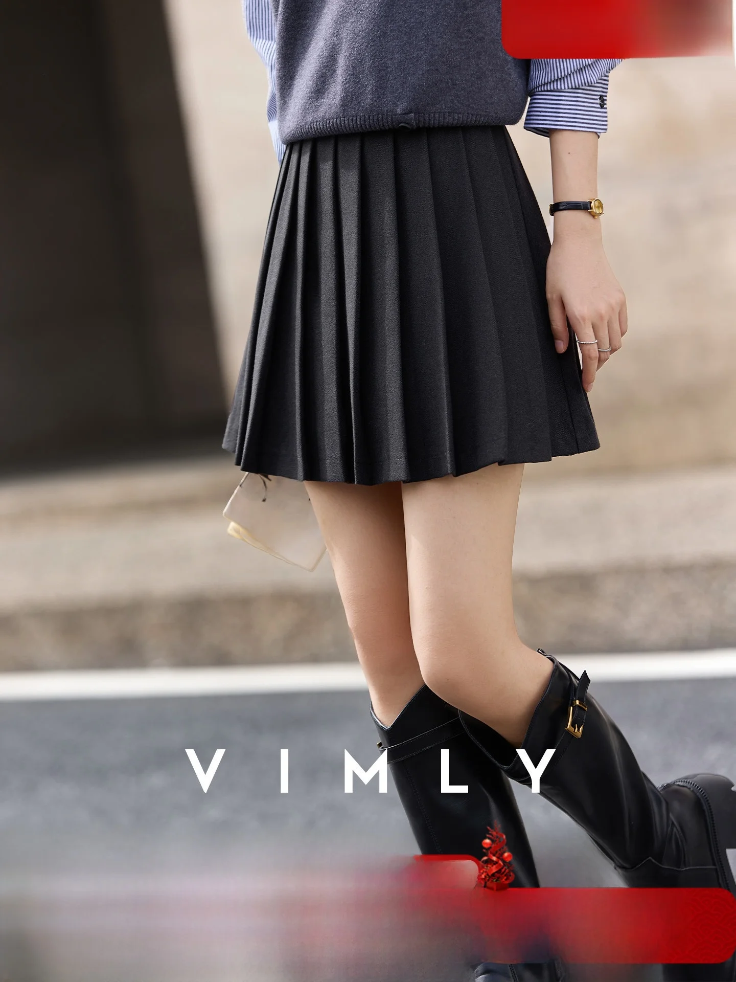 ey A-Line Skirt Women's 26 Spring Autumn Sle Slimming Versatile Pleated Casual Polyester Fiber Midi Skirt
ey A-Line Skirt Women's 26 Spring Autumn Sle Slimming Versatile Pleated Casual Polyester Fiber Midi Skirt
